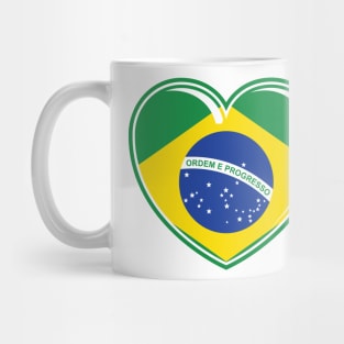 I ❤ Brazil v3 Mug